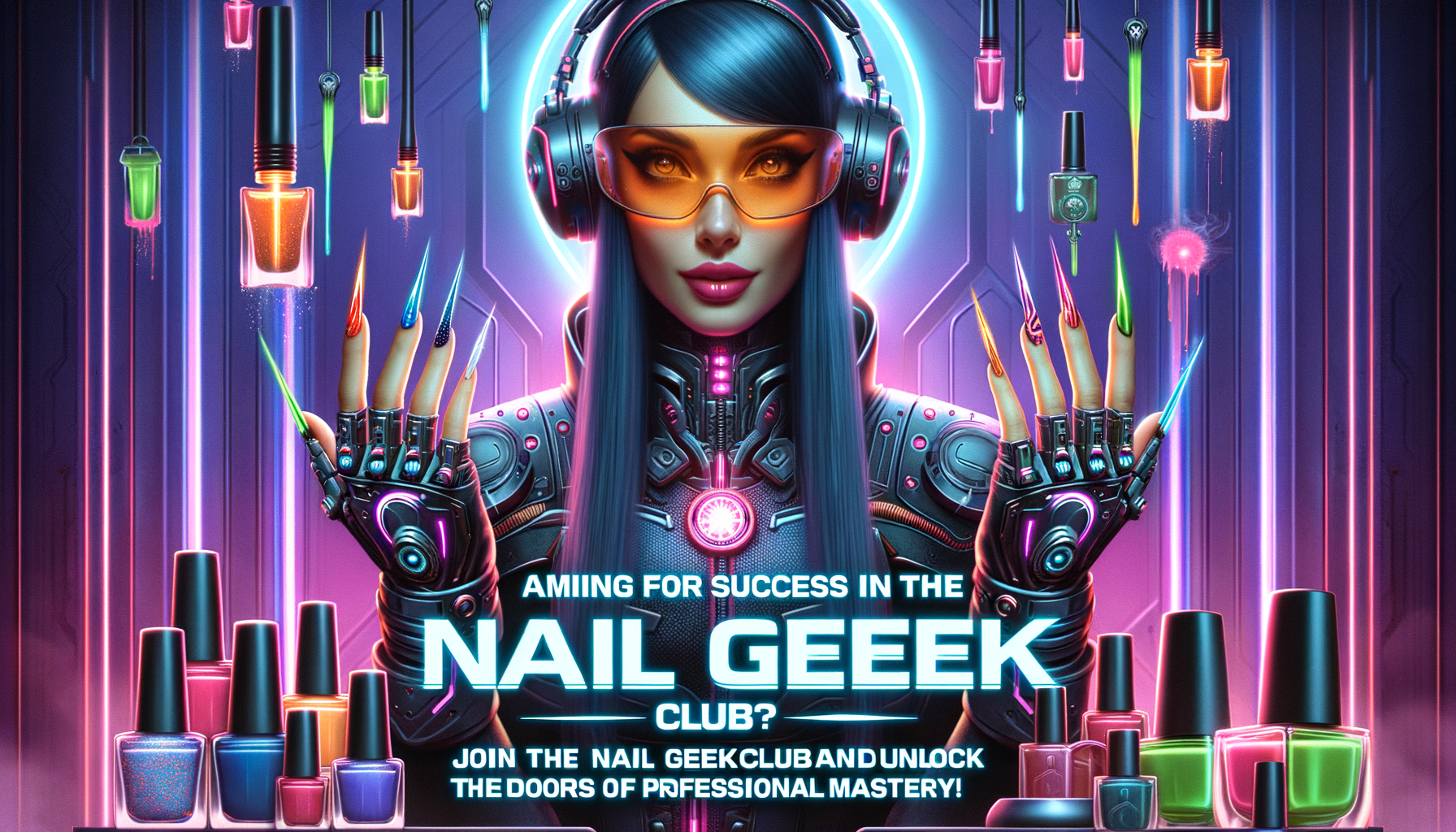 Стремитесь к успеху в ногтевом сервисе? Присоединяйтесь к Клубу Nail Geek и откройте двери к профессиональному мастерству!