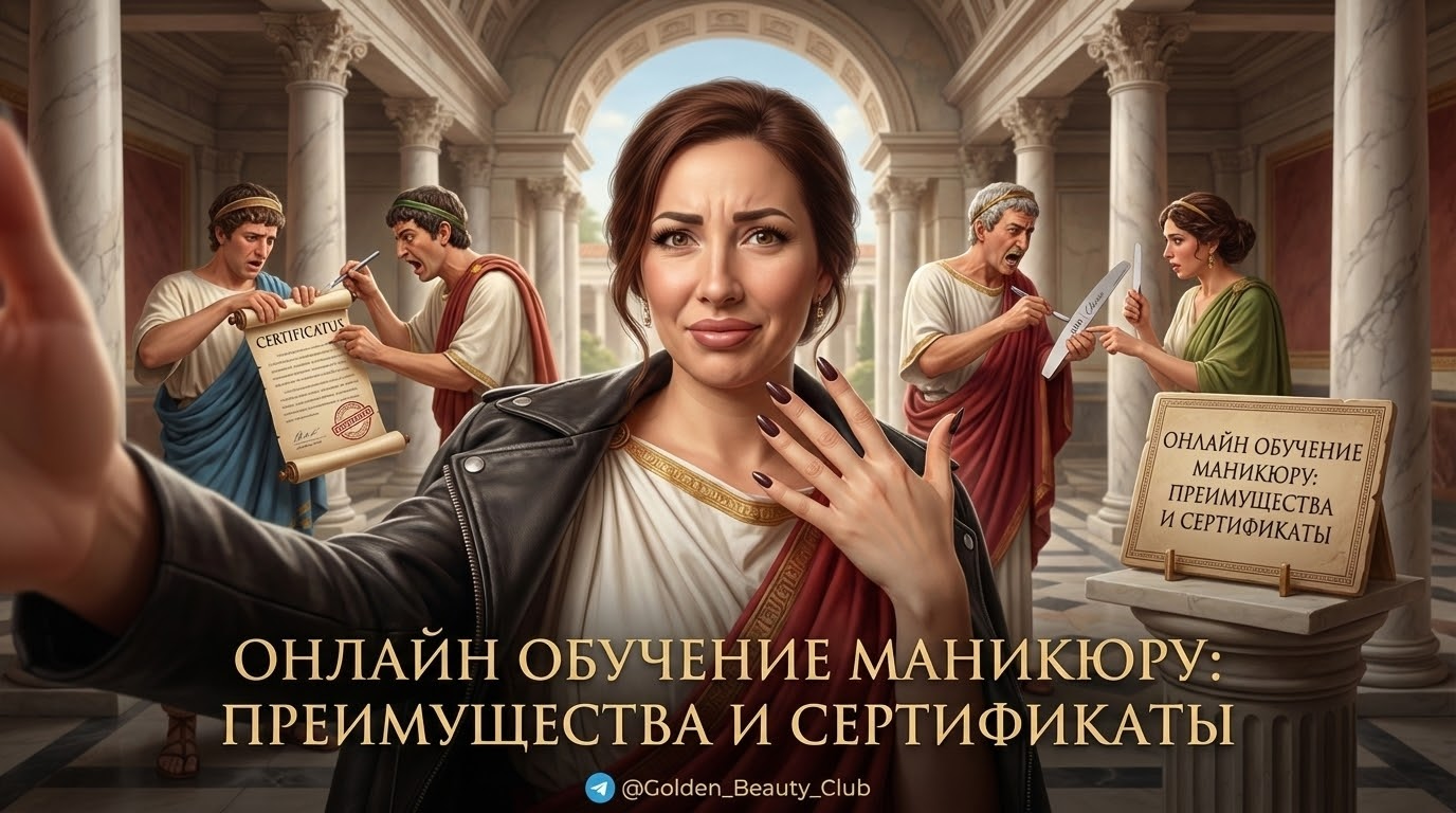 Онлайн обучение маникюру