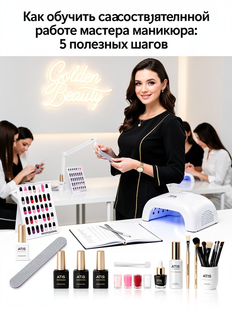 Обучение мастера маникюра в 5 шагов