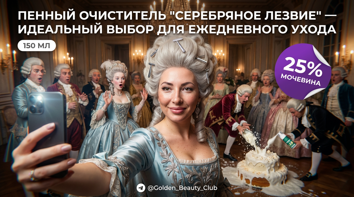 Пенный очиститель Серебряное лезвие