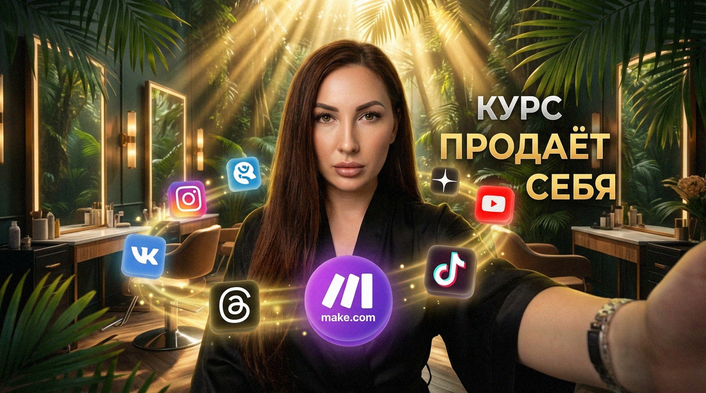 Схема автоворонки продаж курса через чат-бота в Telegram