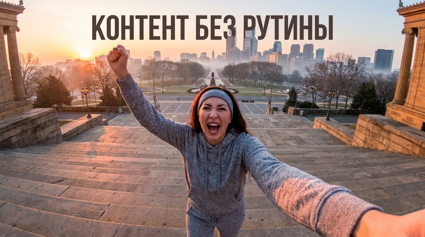 Схема автоматизации контент-завода для бьюти-инструктора 2026
