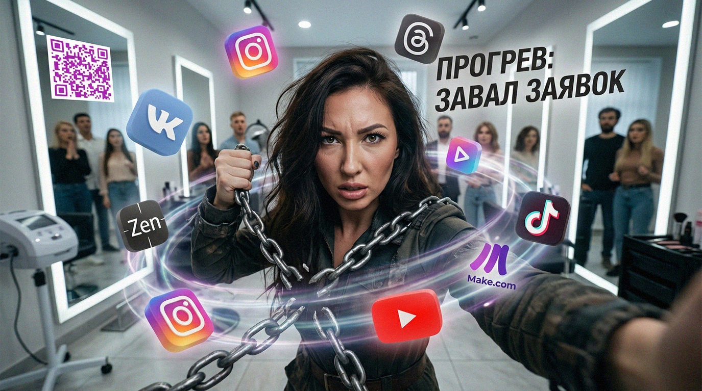 Схема прогрева аудитории в социальных сетях и примеры тем для постов мастера
