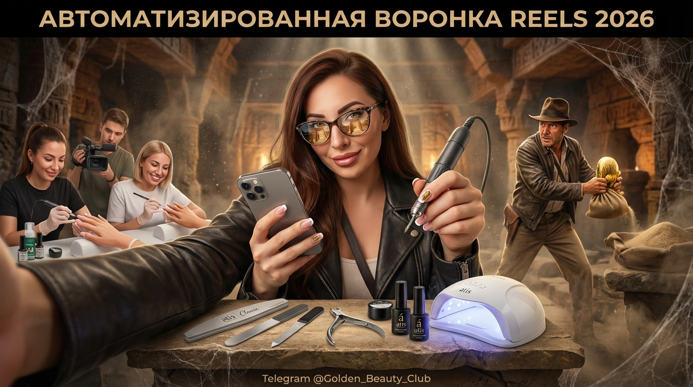 Схема настройки автоворонки продаж из рилсов для автоматизации бизнеса в 2026 году