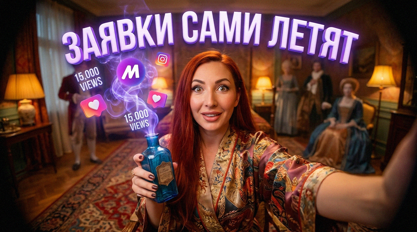 Съемка продающего видео для Instagram Reels на смартфон для получения заявок
