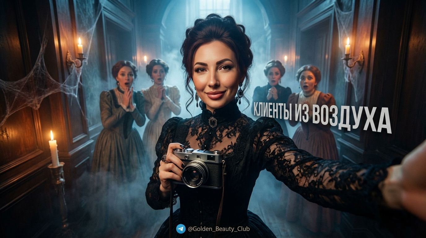 Мастер маникюра снимает видео для YouTube Shorts для привлечения клиентов без вложений