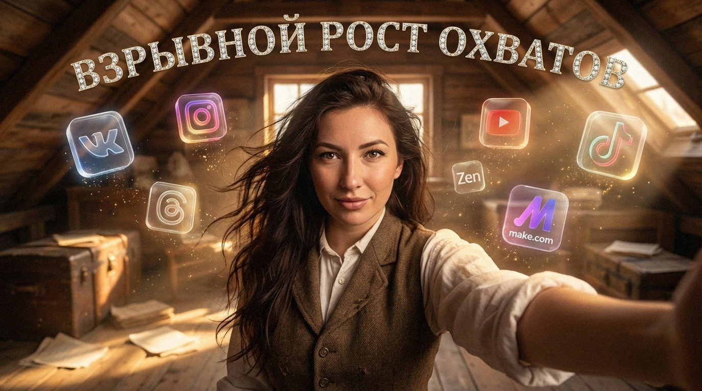 Иллюстрация запуска челленджа для подписчиков для роста активности в социальных сетях
