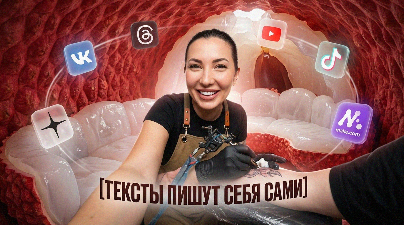 Иллюстрация к отзывам об автоматизации работы с текстом с помощью контент-завода на ИИ