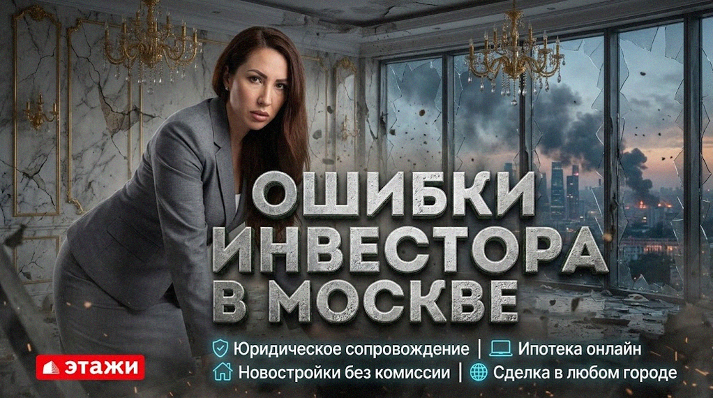 Элитная квартира в Москве для инвестиций без ошибок