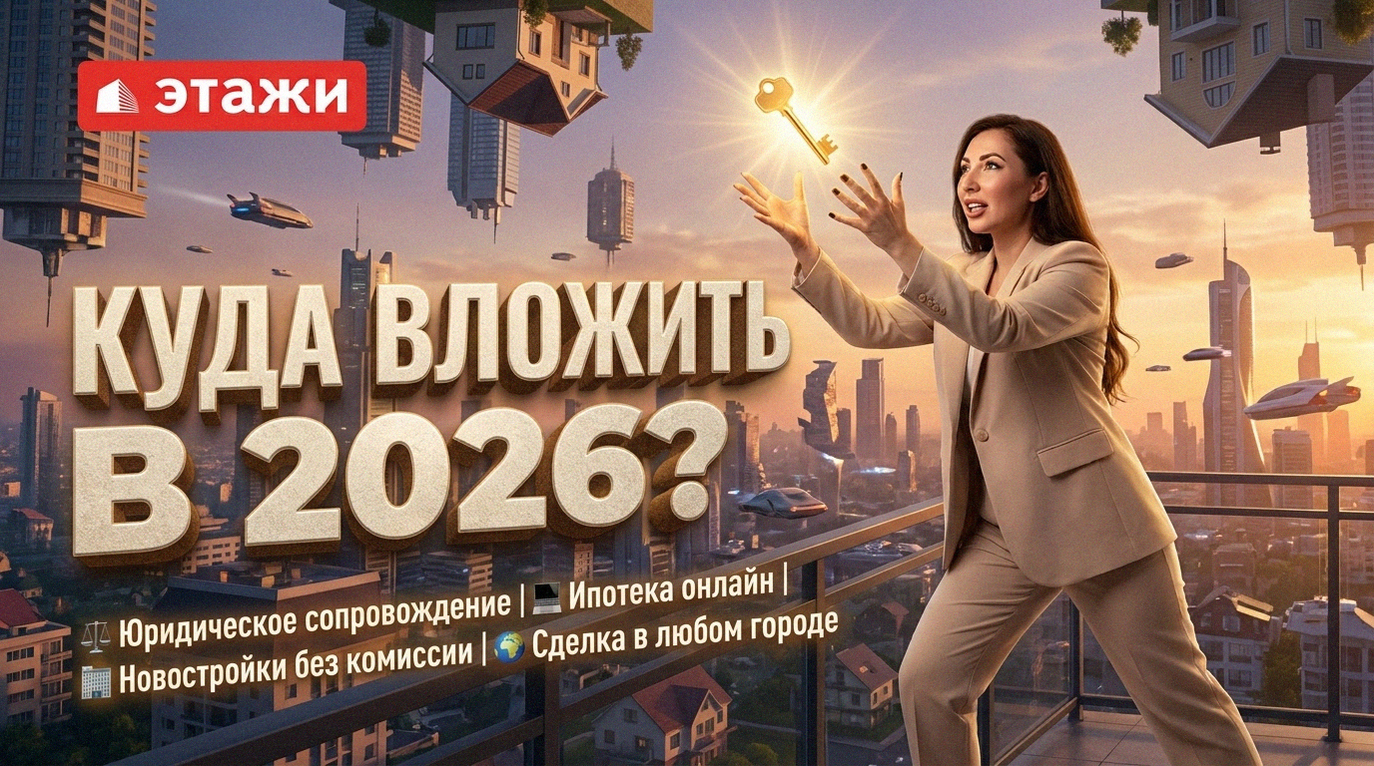 Выгодные инвестиции в недвижимость в 2026 году: куда вложить деньги для получения прибыли