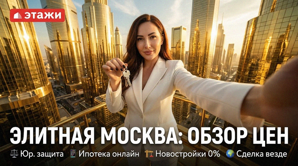 Обзор рынка и актуальные цены на элитную недвижимость в Москве